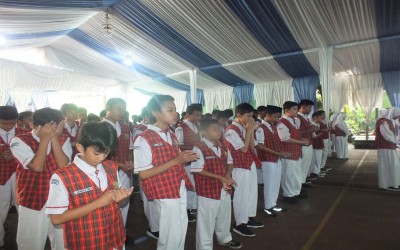 Upacara Hari Lahir Pancasila Di MTsN 1 Jakarta