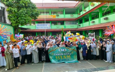 MTsN 1 Jakarta Menggelar Acara Pawai/Tarhib 1 Muharram 1448H Dengan Tema